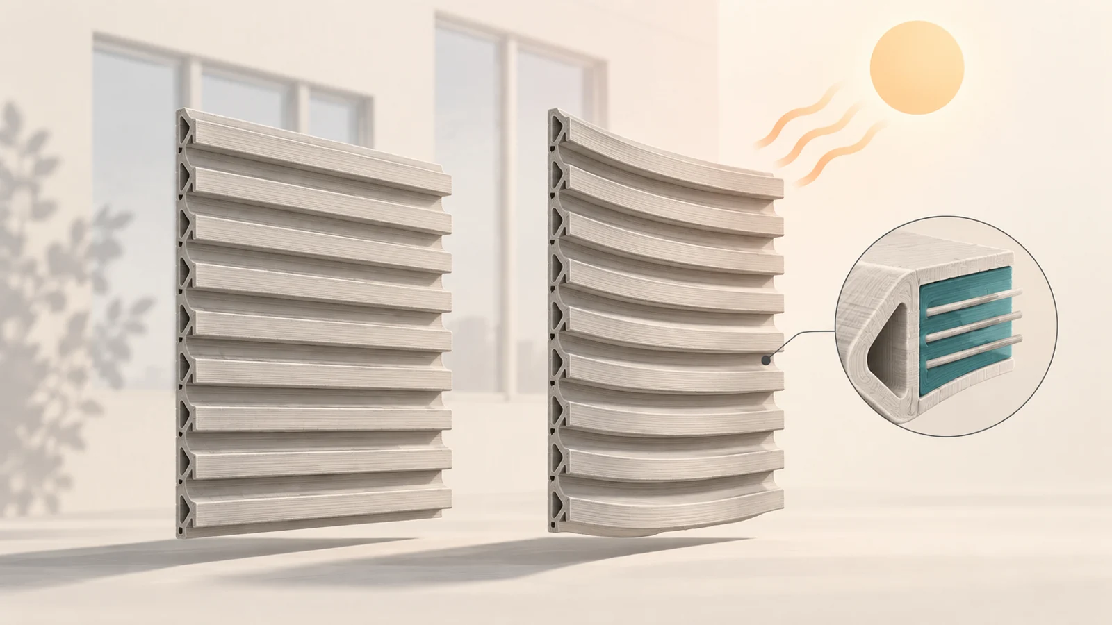 How printed building components could adapt to their surroundings
