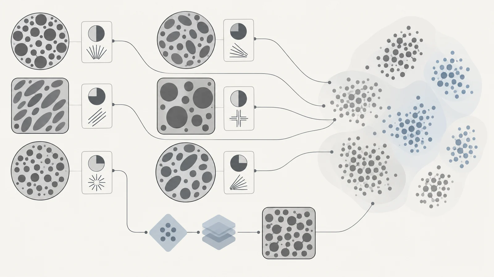 Teaching AI to connect fiber arrangements with material behavior