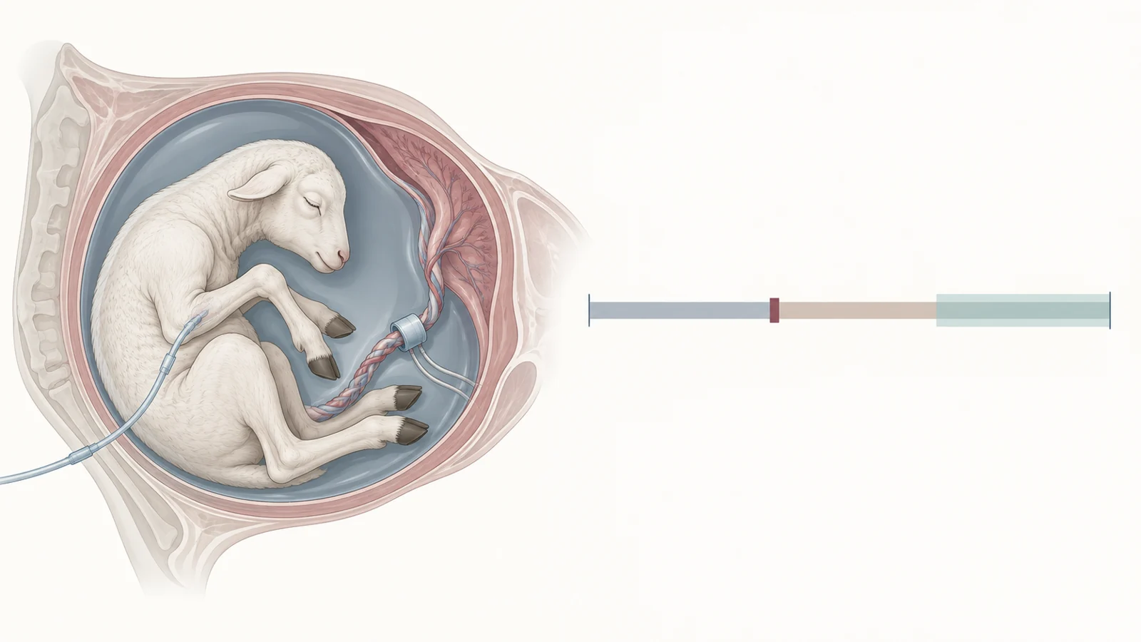 After an oxygen shortage, creatine-treated fetal sheep showed a delayed response