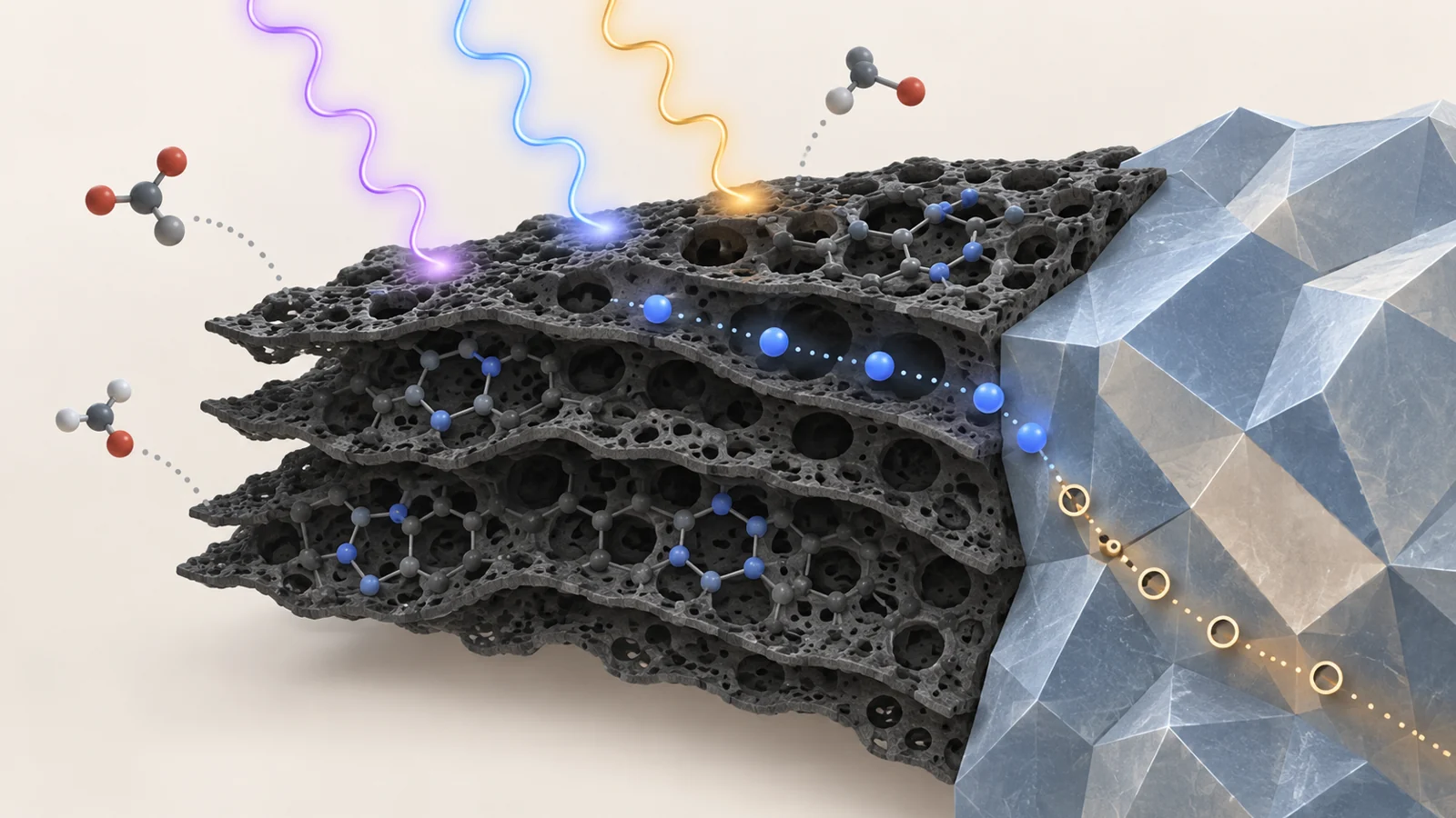 How porous covalent triazine frameworks could put sunlight to work