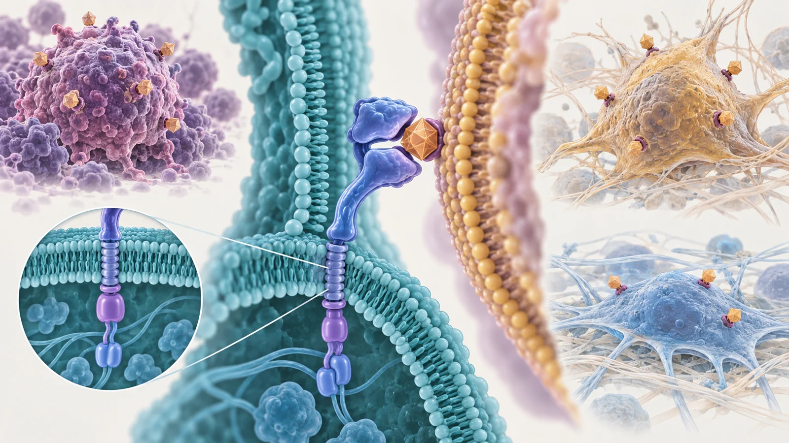 What engineered immune cells recognize in cells that stop dividing