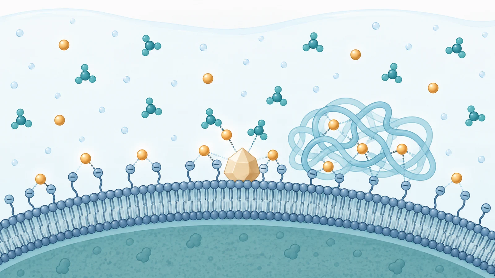 How bacterial surfaces and chemistry shape mineral growth