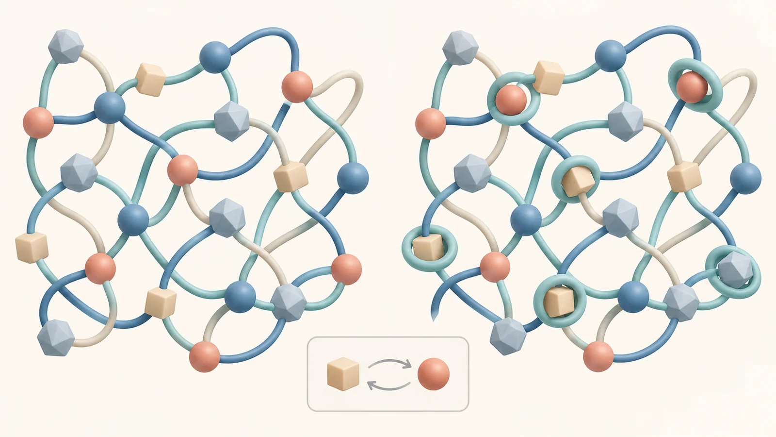 An added molecule opens up the design of moldable gels