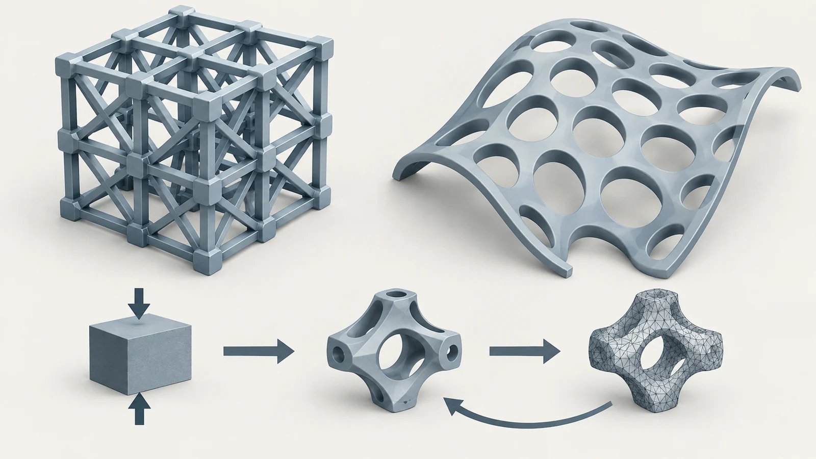Starting with how a material should bend, stretch, or absorb energy