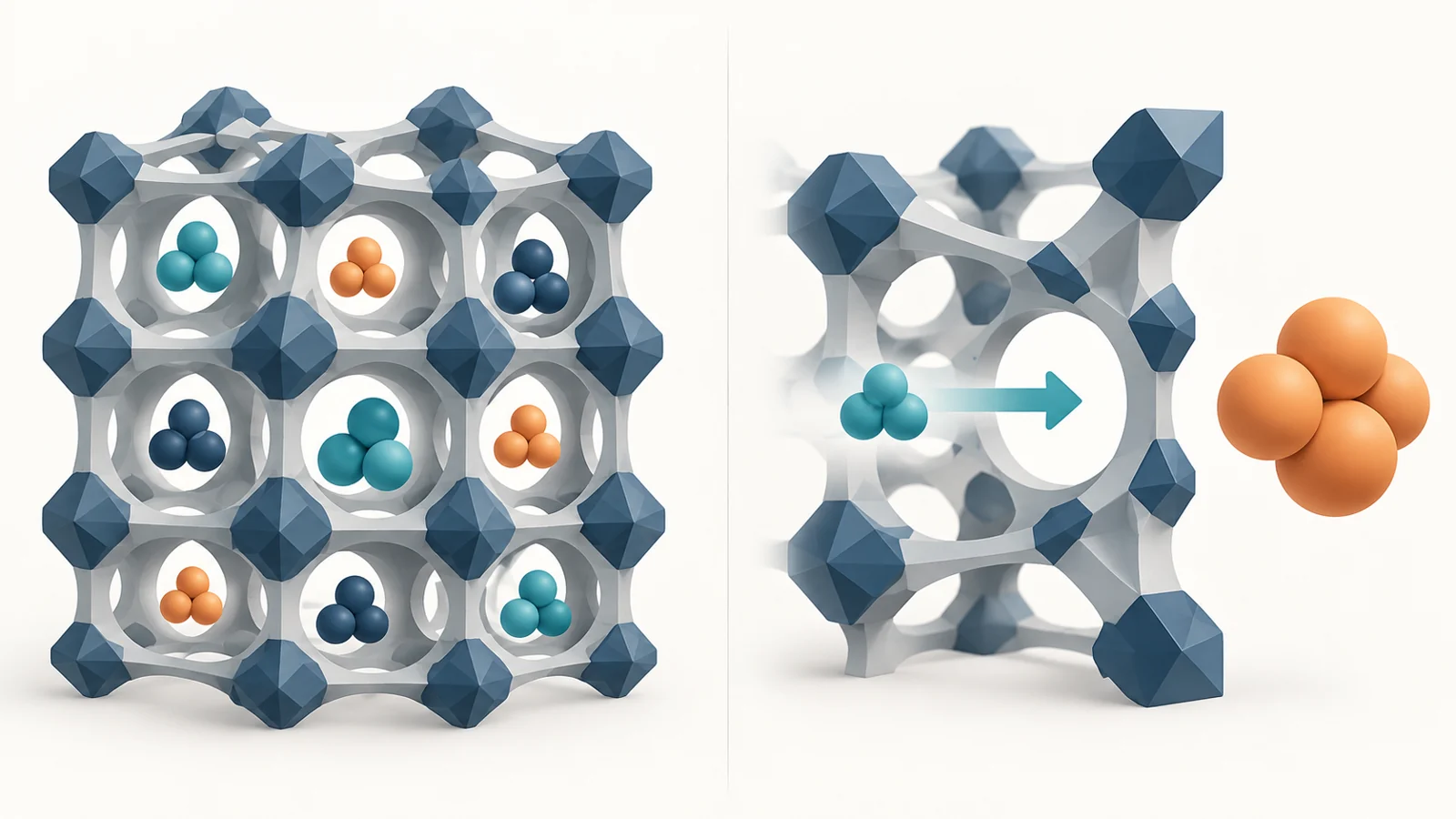 Designing porous materials around what their pores can do