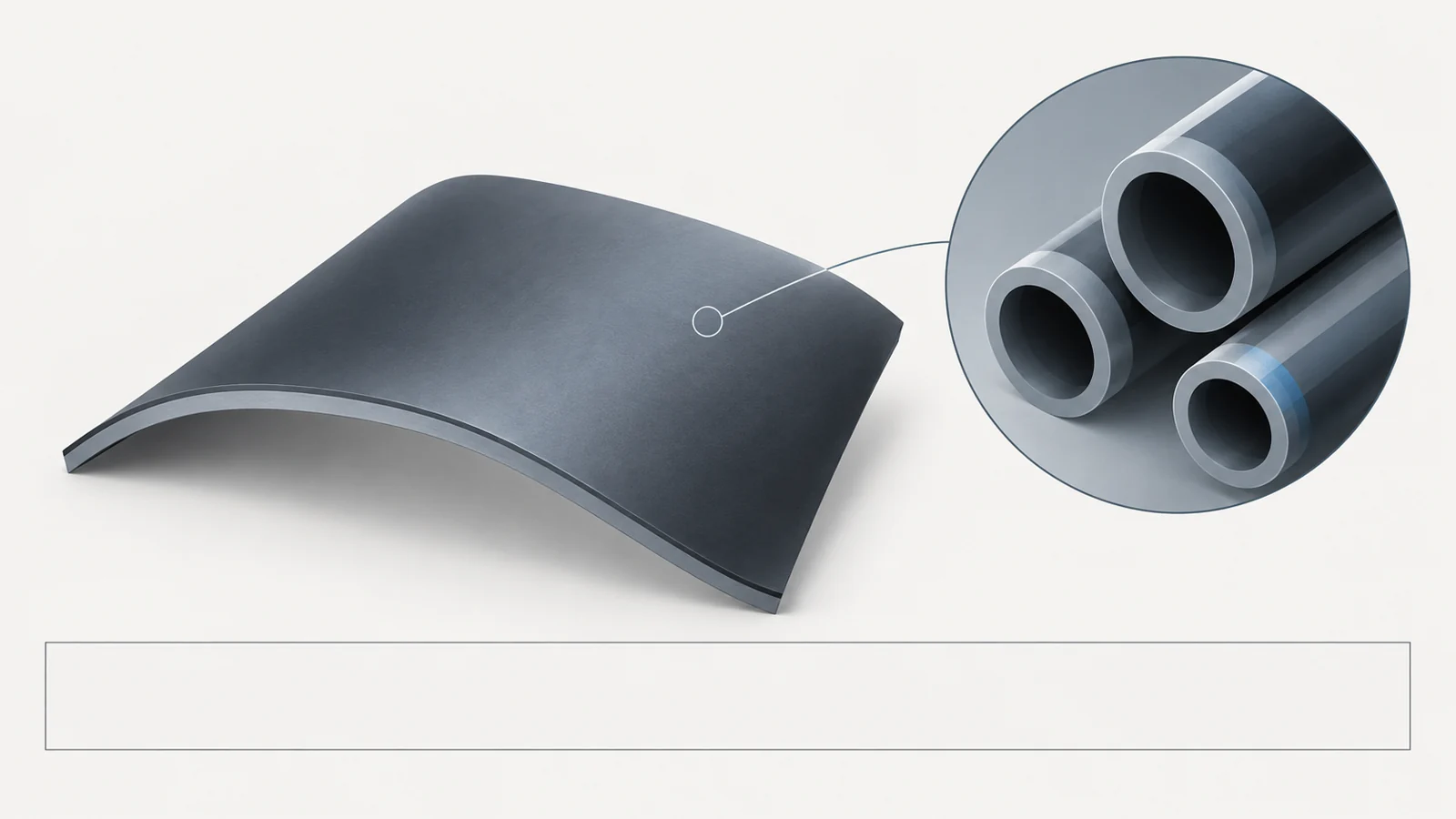 Hollow microtubes become a larger surface for absorbing microwaves