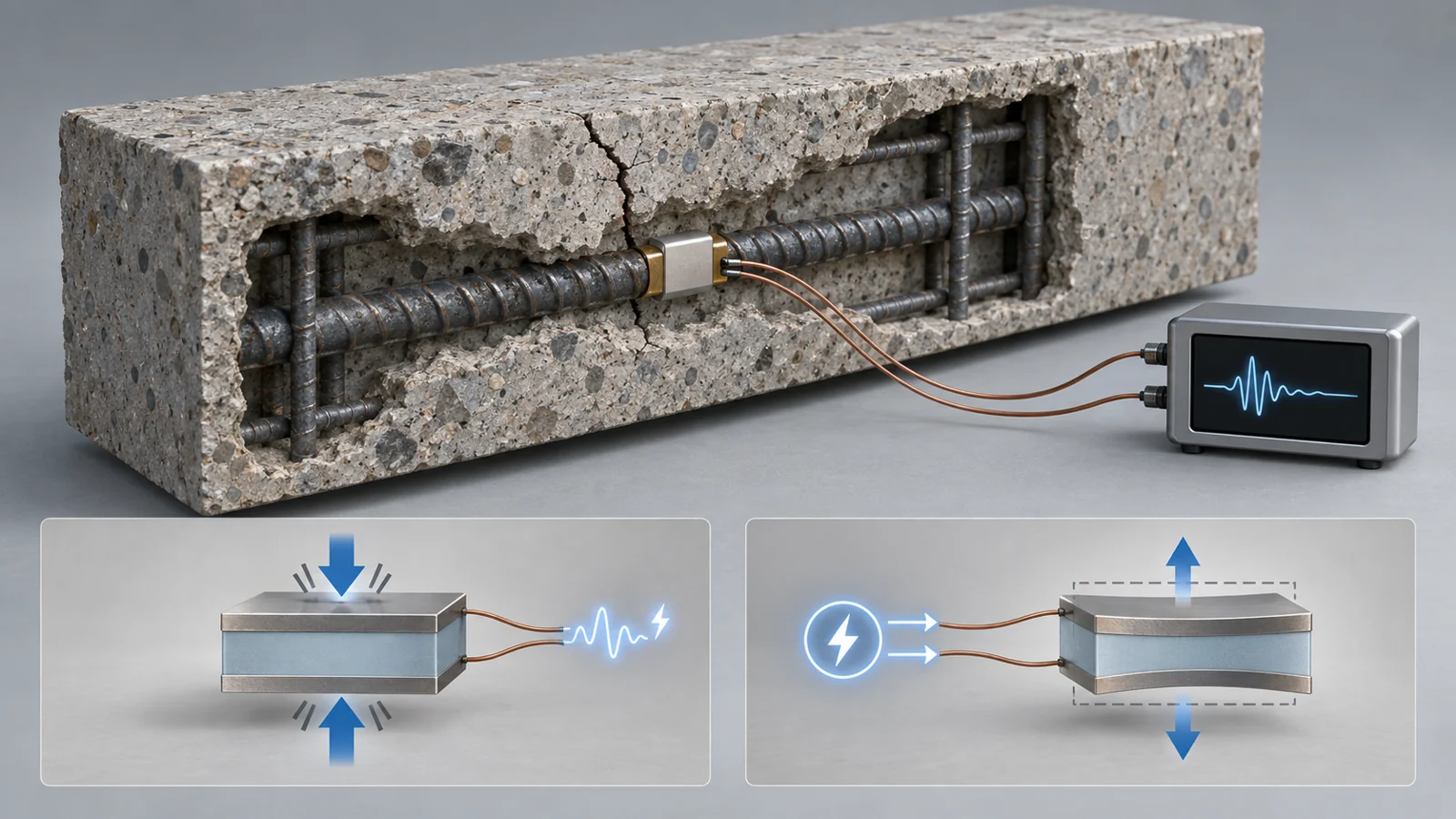 How electrical measurements can reveal changes inside concrete