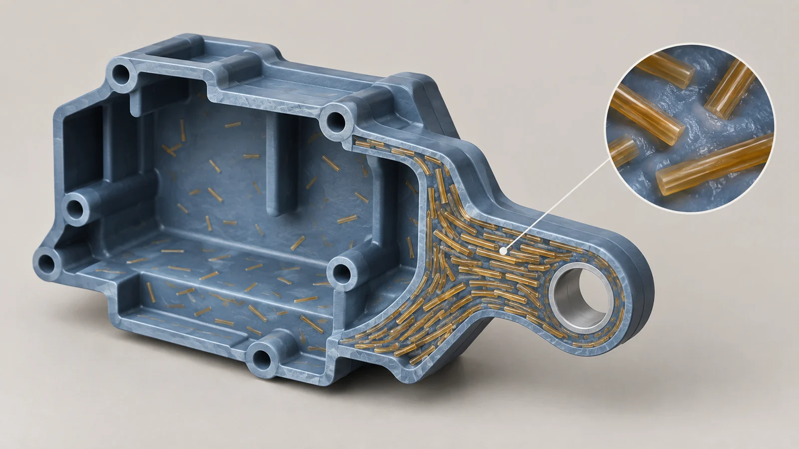 Designing reinforced plastics to do more with fewer resources