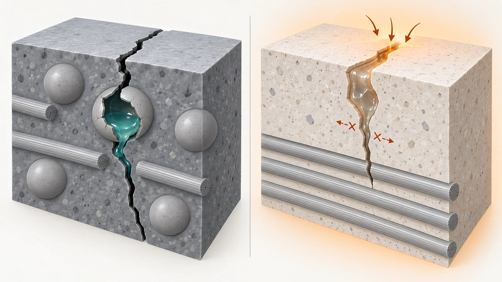 How liquids and protective seals could mend aircraft materials