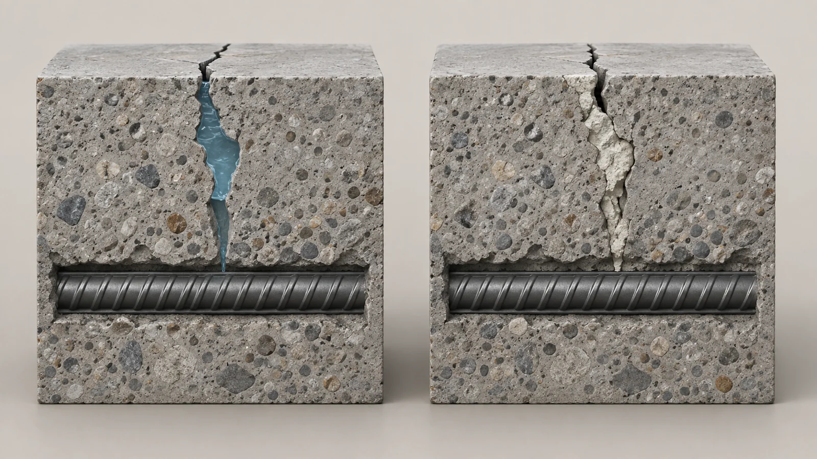 Repairing small cracks could help concrete structures last longer