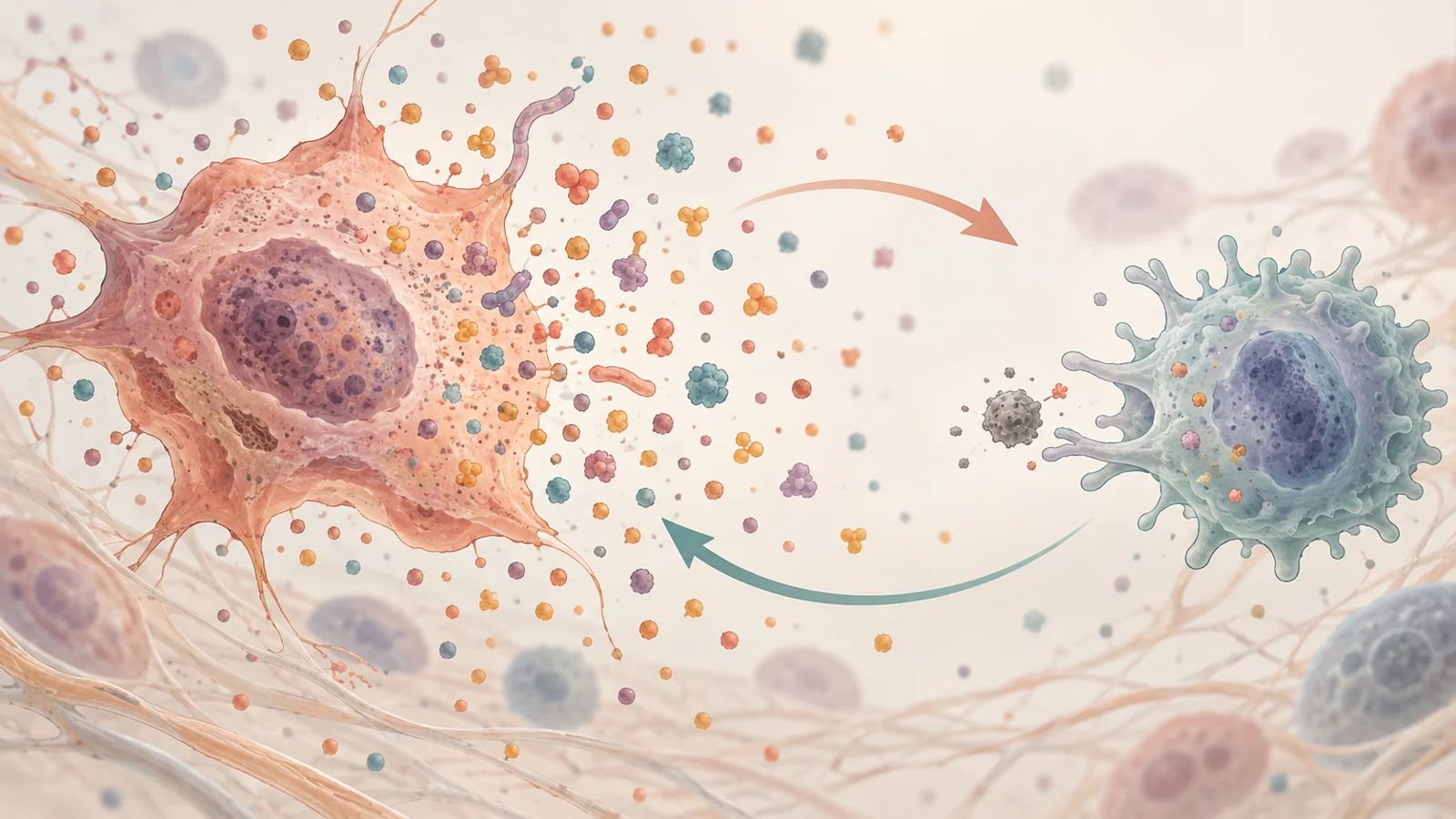 How immune aging and persistent inflammation may reinforce each other