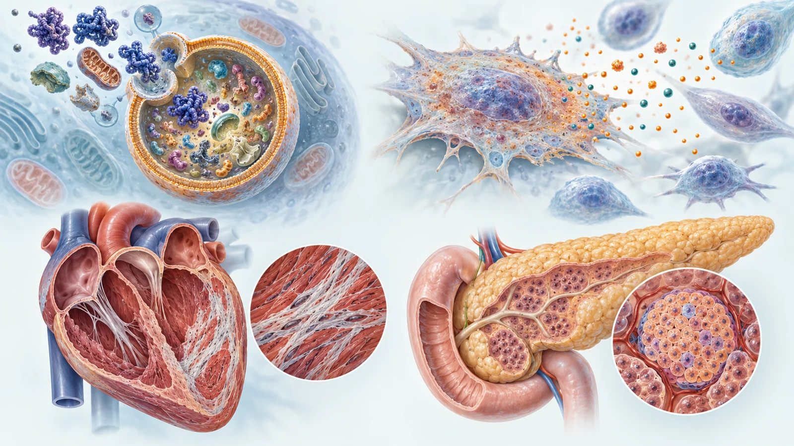 How cell maintenance can shape the health of whole organs