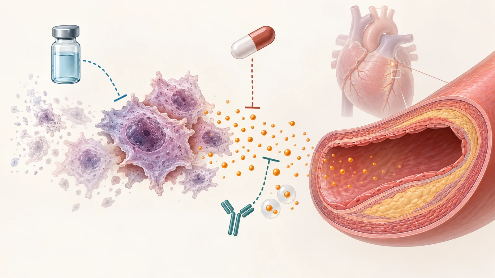 How inflammation linked to aging reaches the arteries and heart