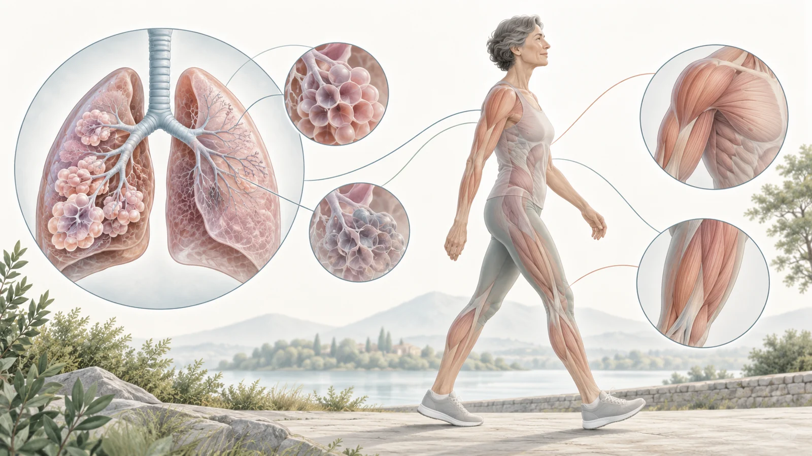 When breathing reserve and muscle strength decline together
