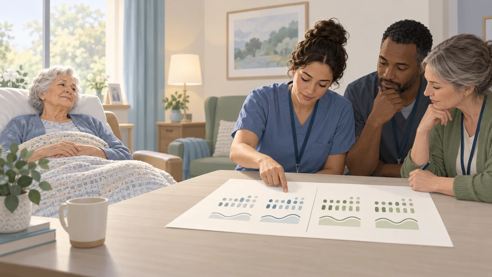 When dementia care teams can see residents’ sleep measurements