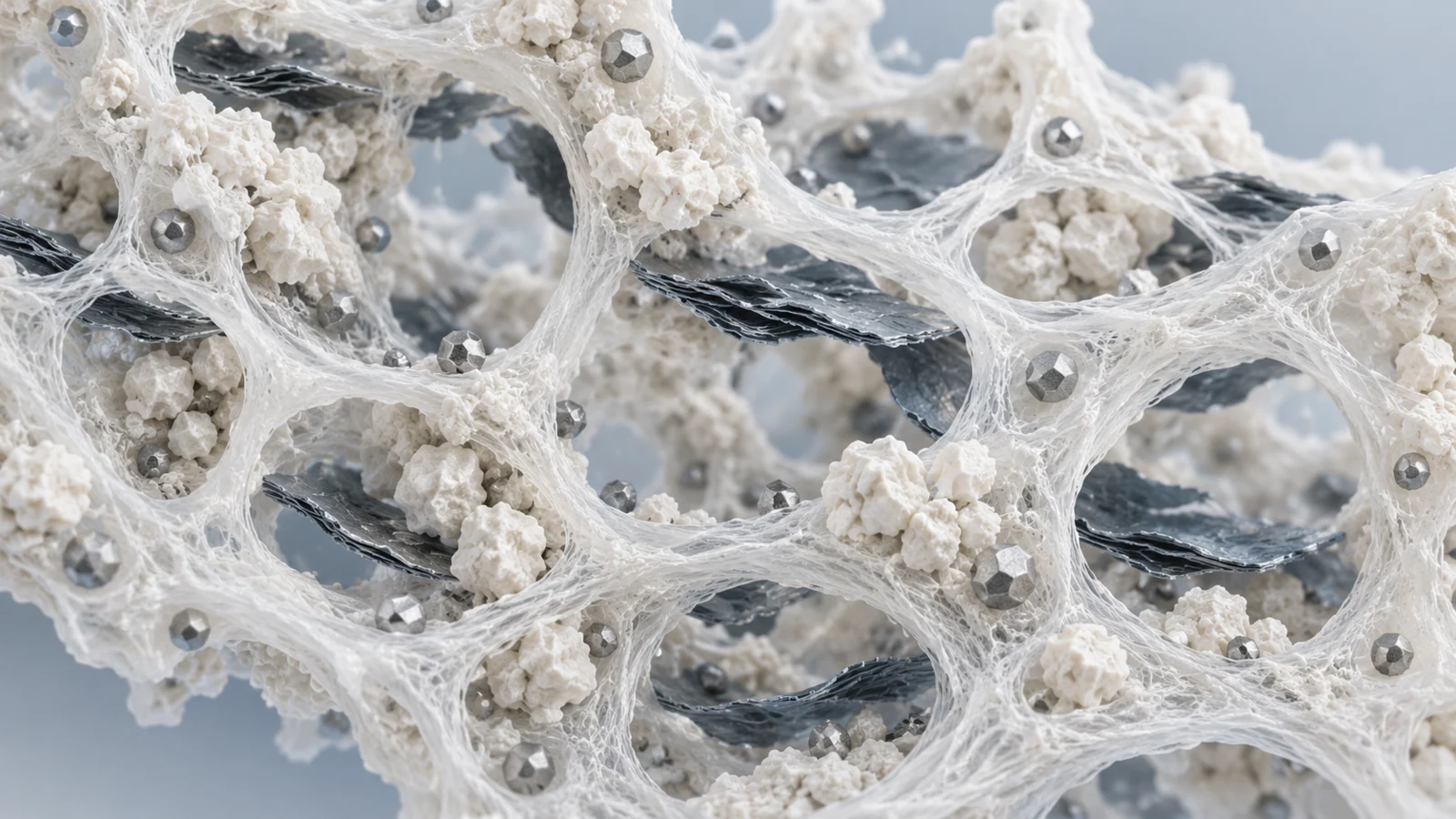 Could four materials share the work of tissue repair?