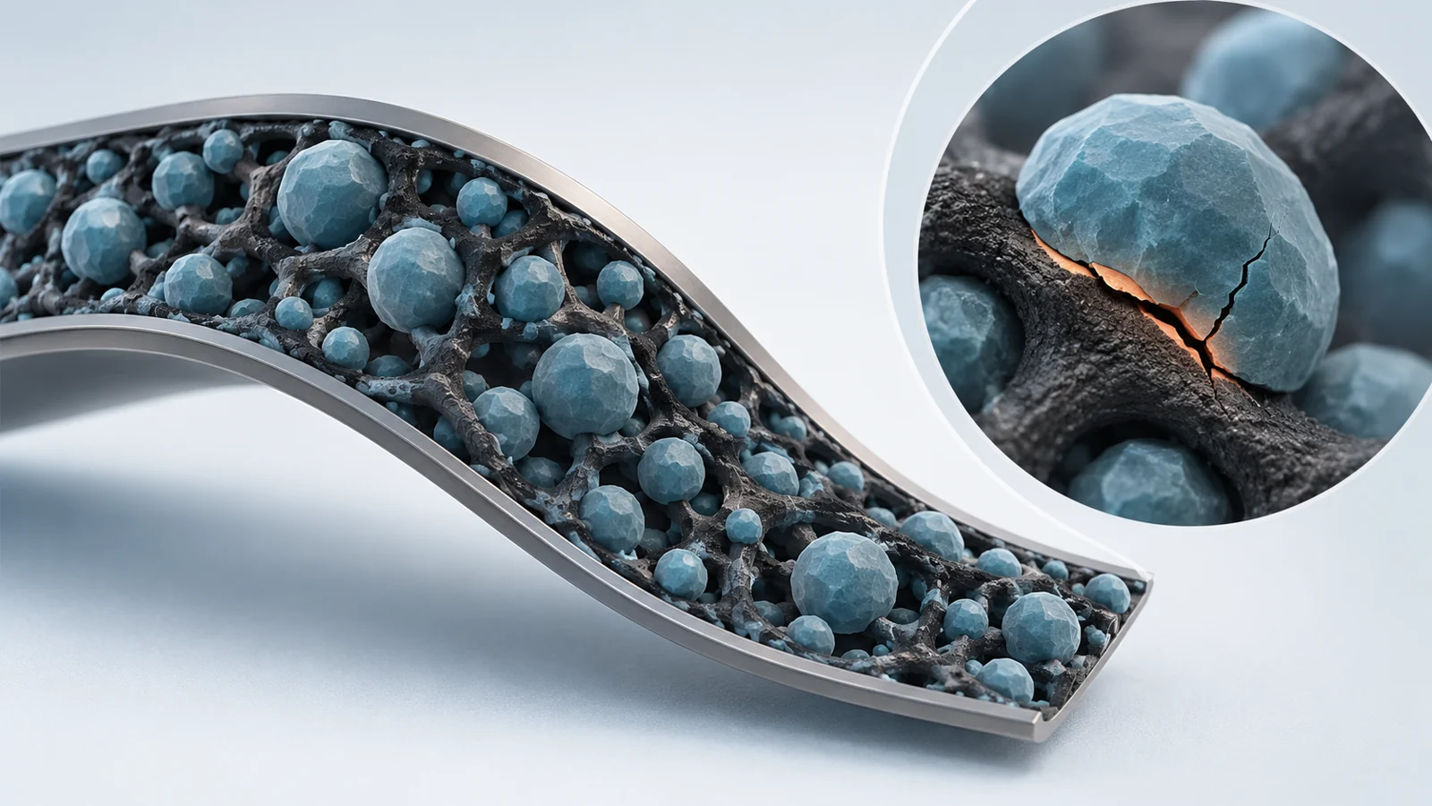 What bending does to a battery electrode