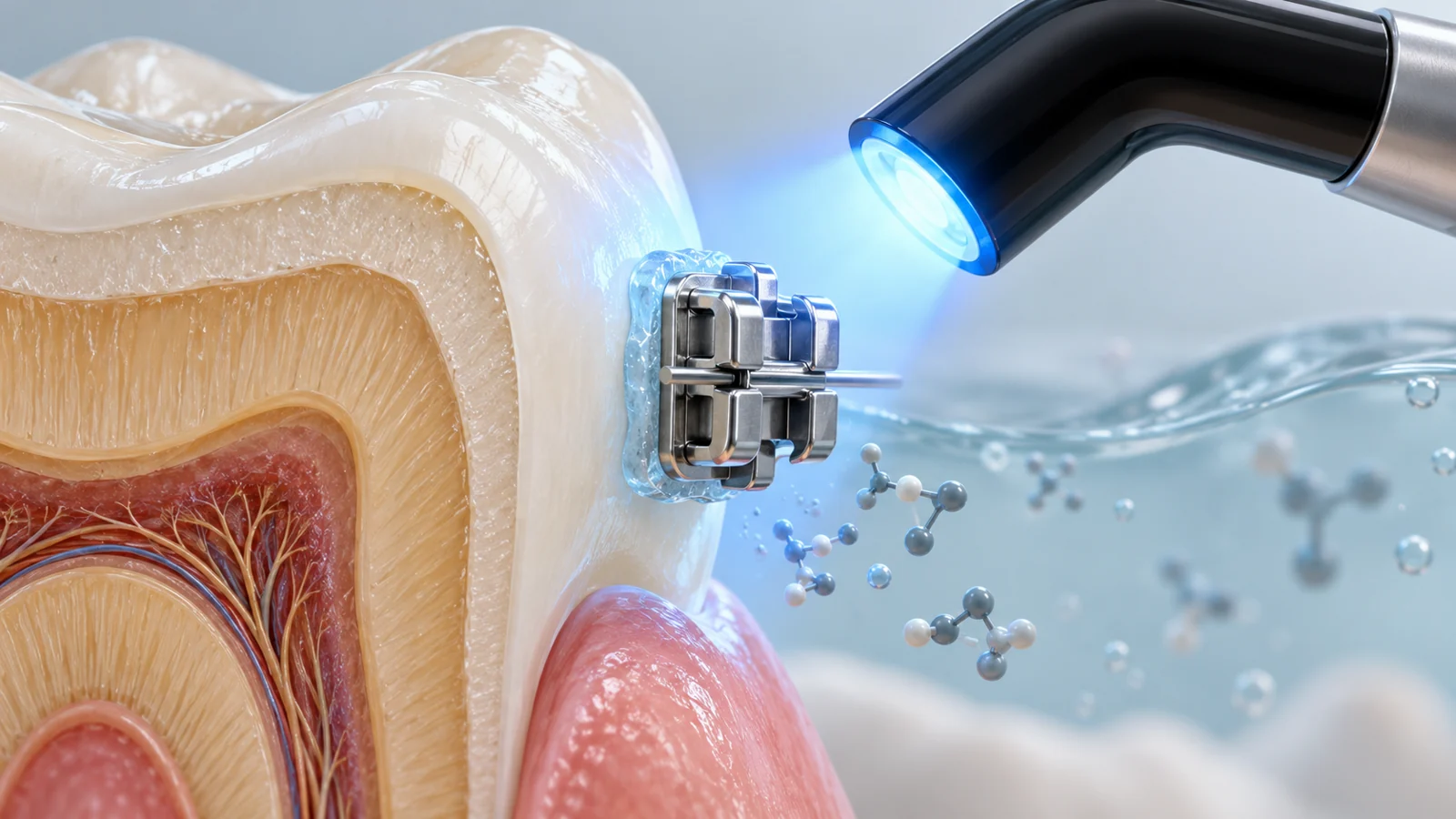 What must an orthodontic adhesive do beyond avoiding bisphenol A?