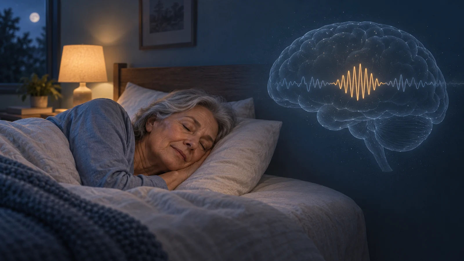 Can changing sleep spindles, patterns of sleep brain activity, help older adults?