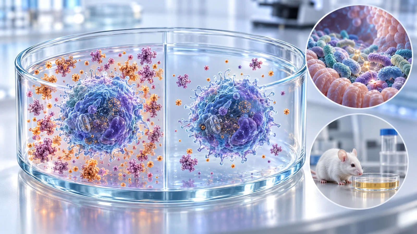What gut-made butyrate changed in older adults’ T cells in the lab