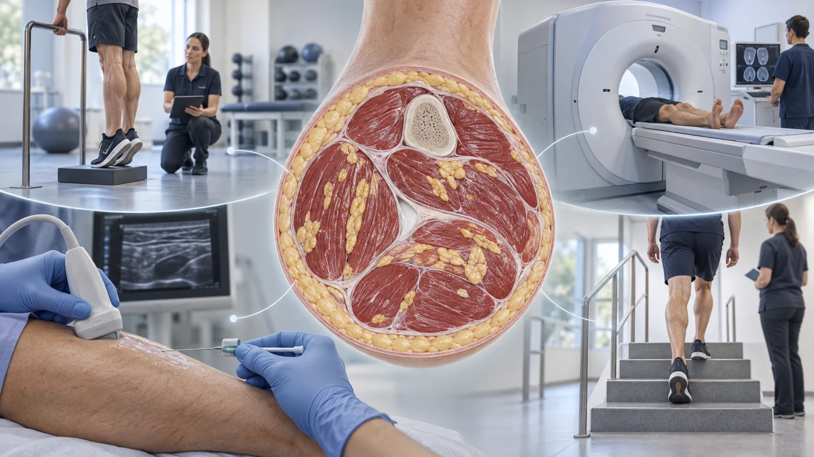 How a calf exercise study will examine muscle fat and mobility