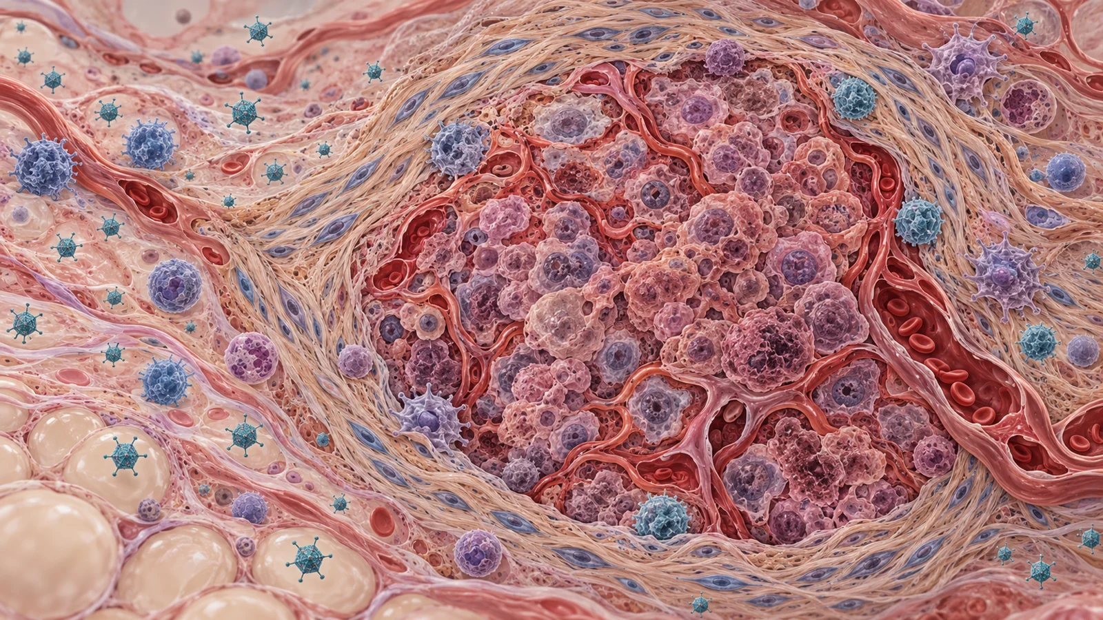 Why a tumor’s surroundings may shape whether a virus can fight it