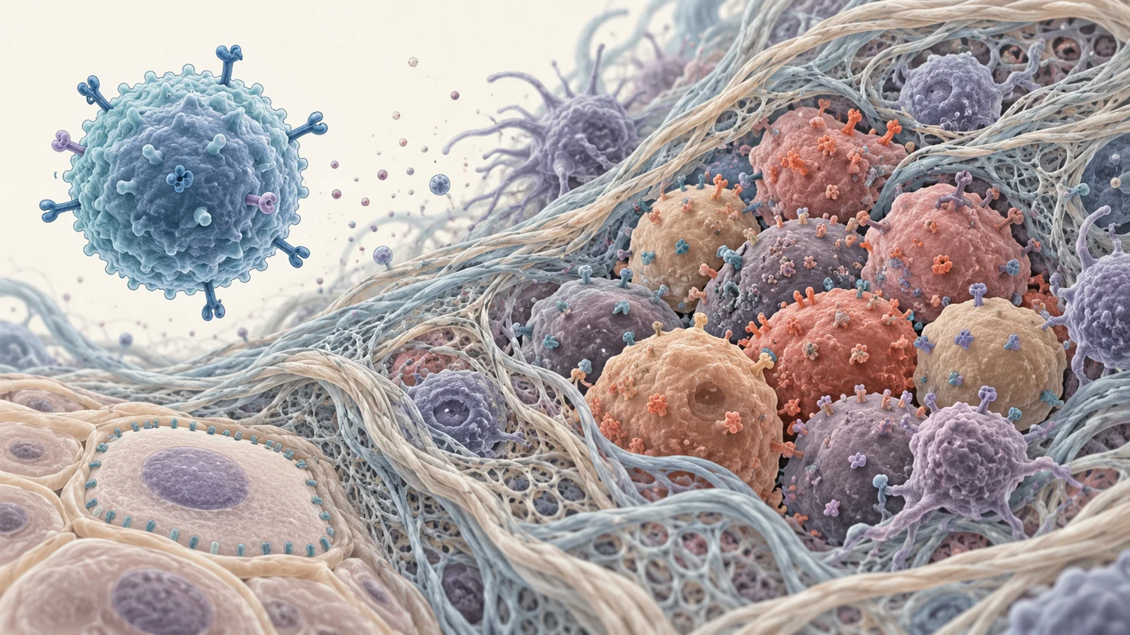 Why a blood-cancer treatment faces different conditions inside solid tumors