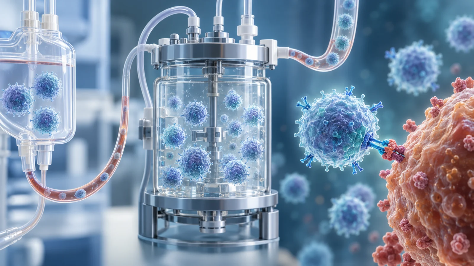 Why cell collection and infusion are separate questions in lymphoma care