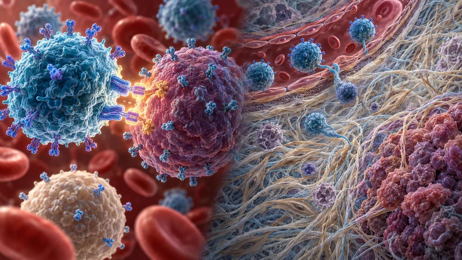 How engineered cancer-fighting cells face solid tumors