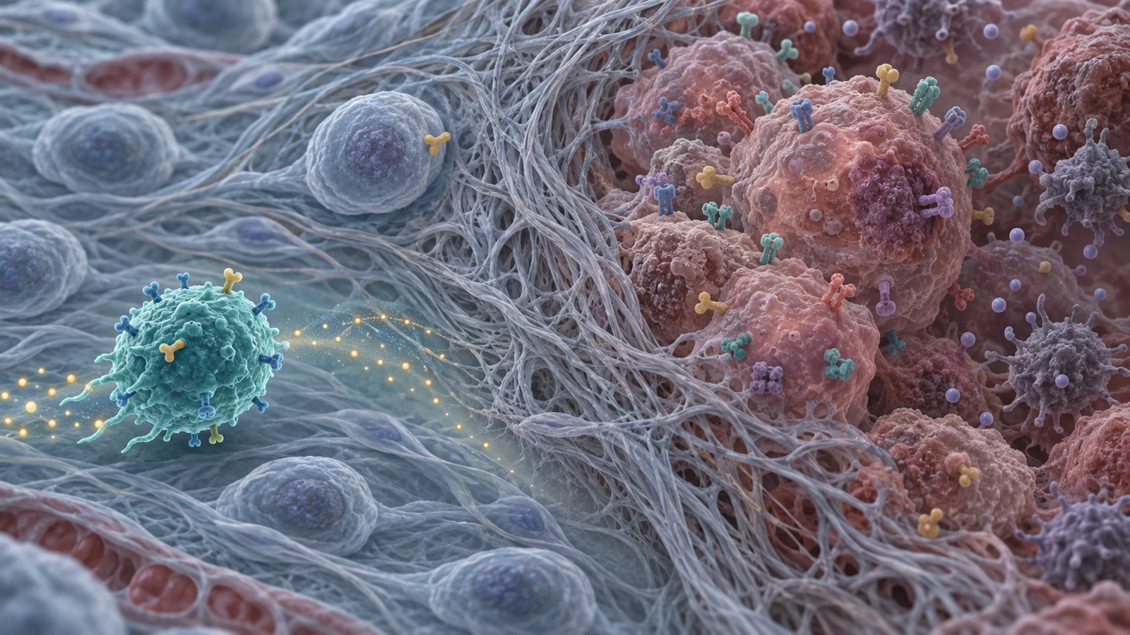 Inside a solid tumor, engineered T cells face more than one barrier
