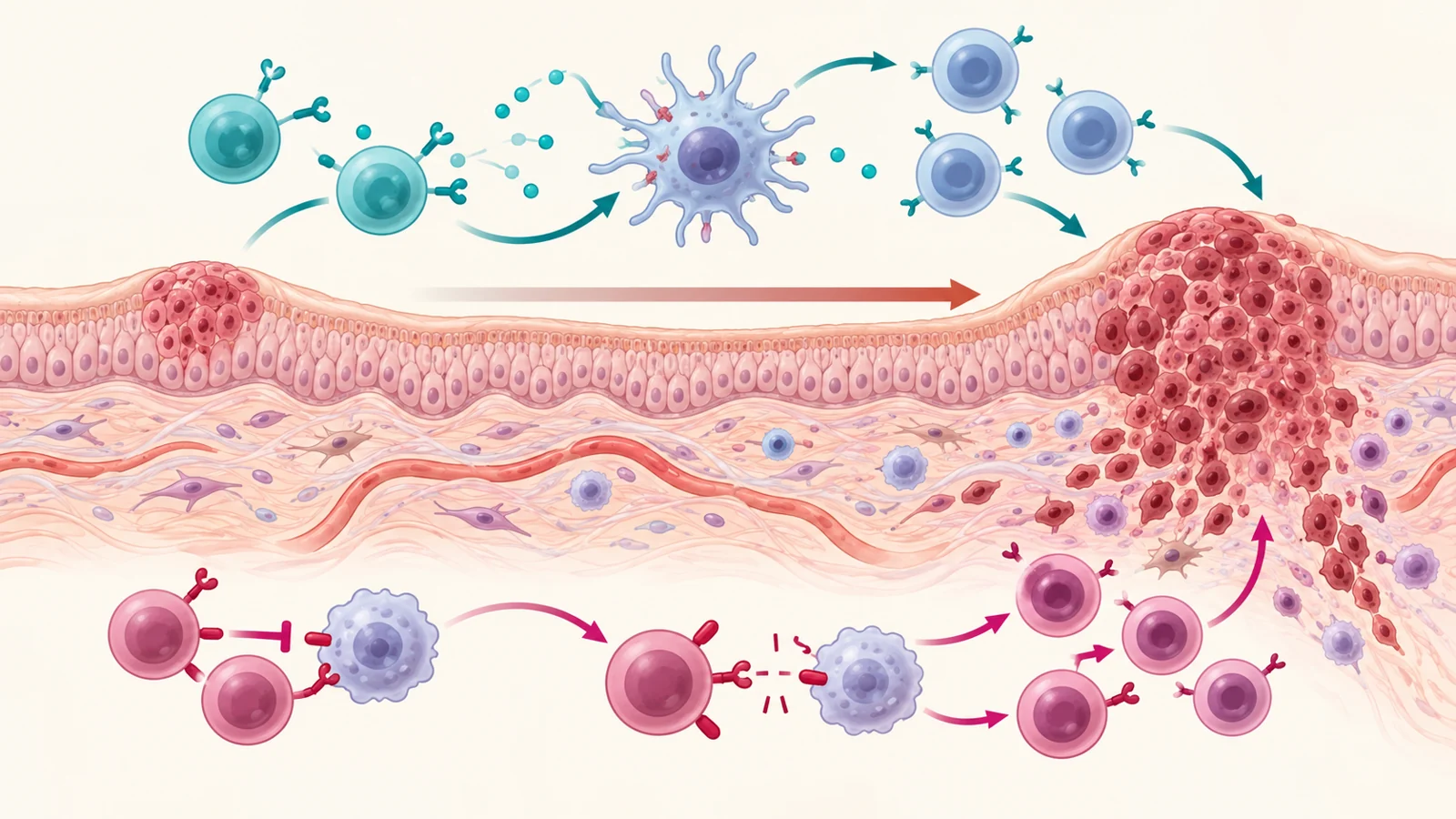 How did CD40 activation affect precancerous mouth lesions in mice?