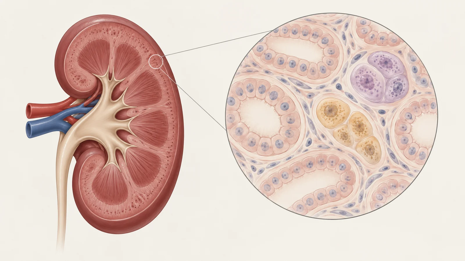 Renal senescence and senolytic response