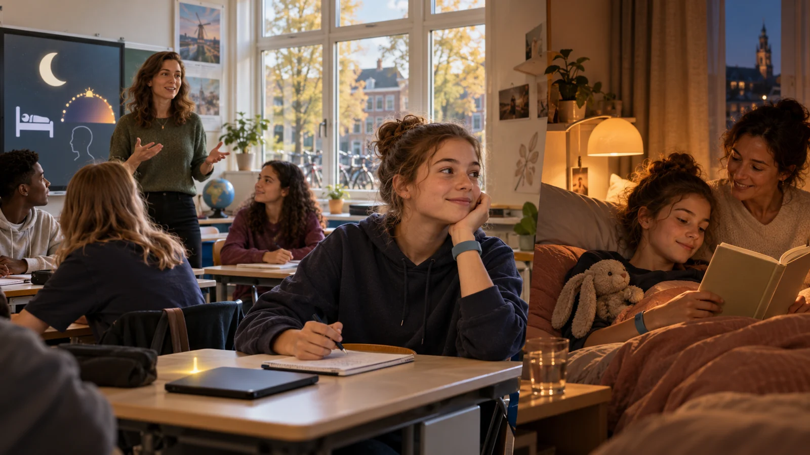 What Dutch schools are changing to support better teen sleep