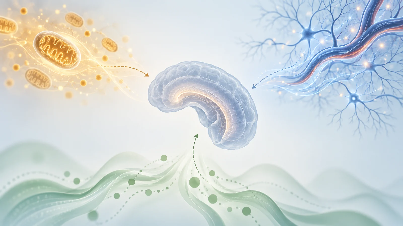 How brain energy, blood-flow support, and exercise may intersect in memory aging
