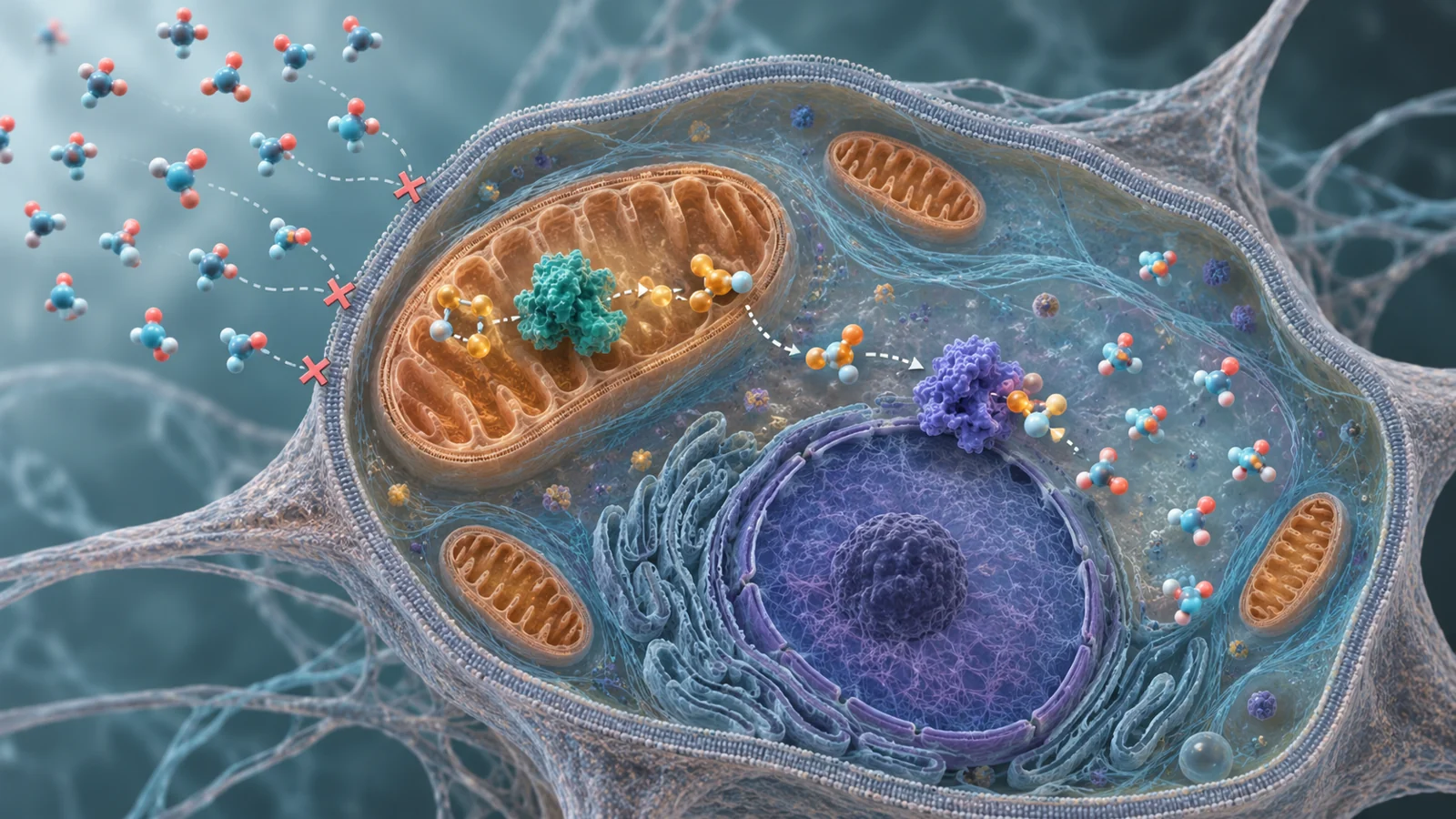Can patient skin cells make their own creatine when import fails?