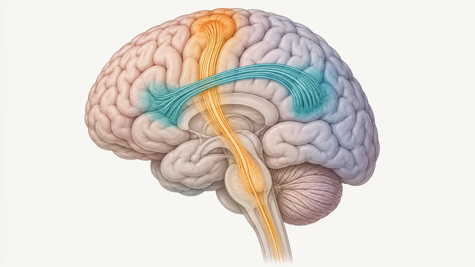 A language-pathway clue in two people with impaired brain creatine transport