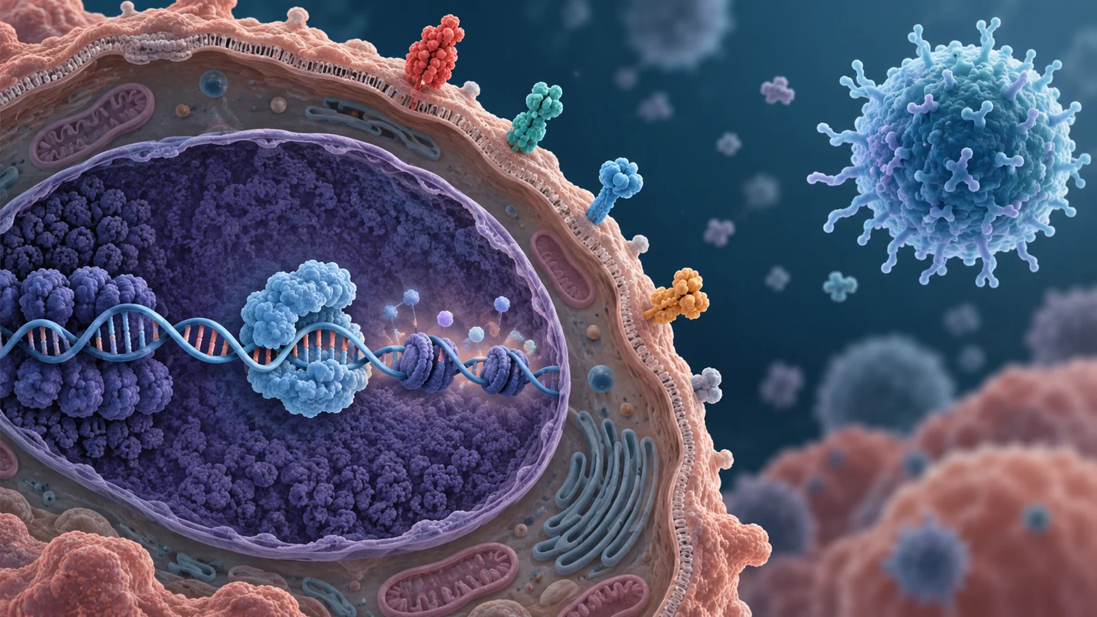 Can tumor immune signals change without rewriting DNA?