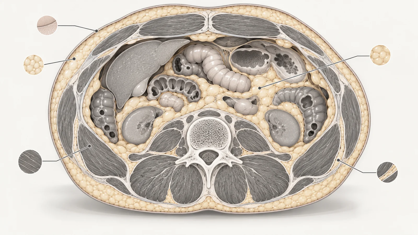 Does fat location on a CT scan matter during immune-based cancer treatment?