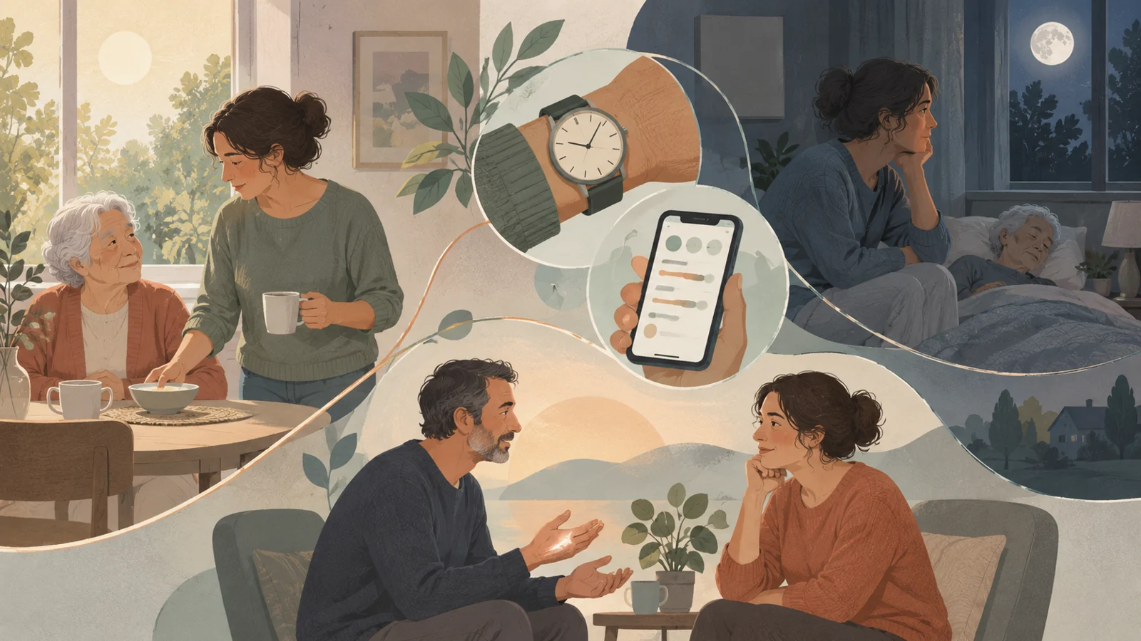 How personalized sleep feedback and coaching could fit dementia caregiving