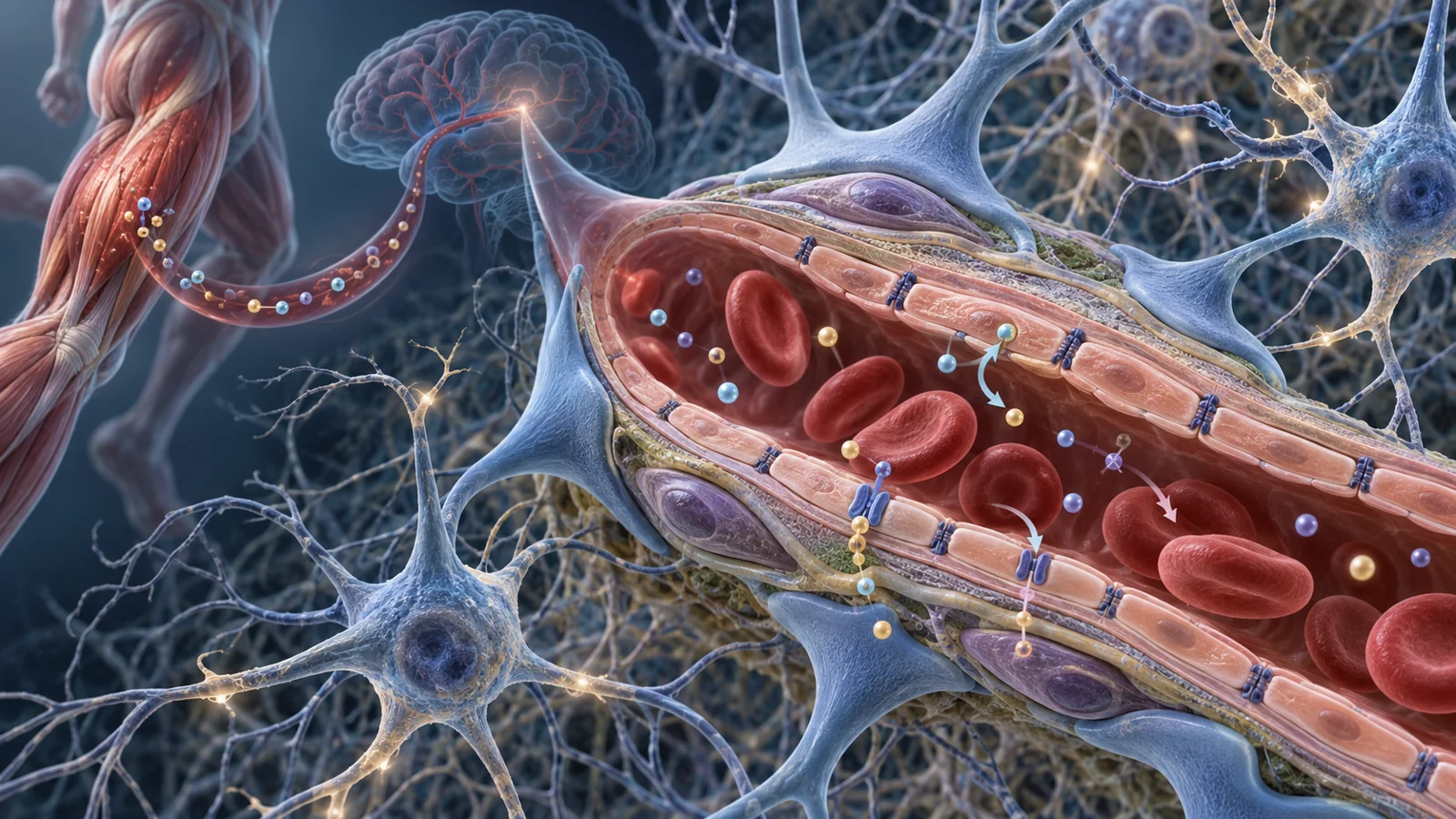 How exercise may support the blood vessels of an aging brain