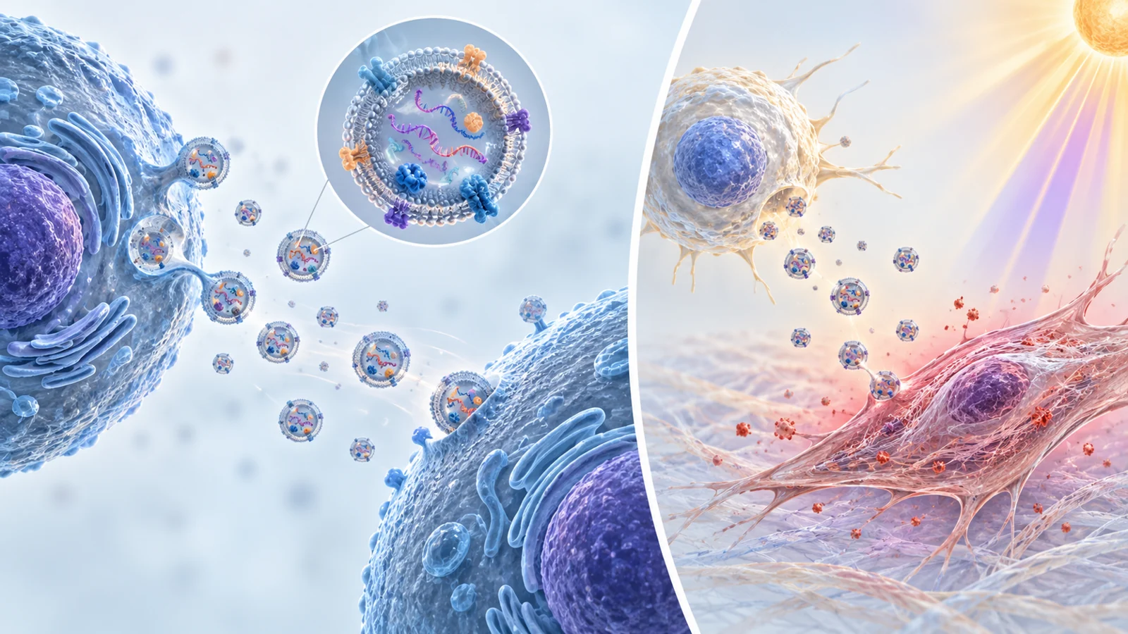 How cell-to-cell messages could help repair aging tissues