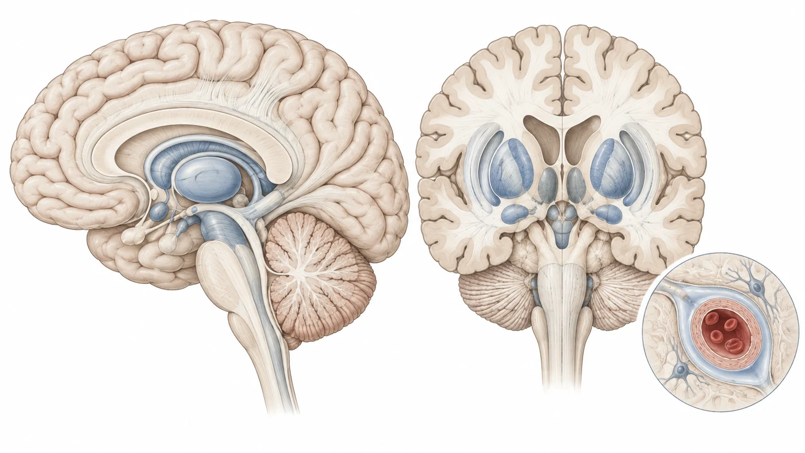 Why the location of spaces around brain vessels may matter in fragile X premutation carriers