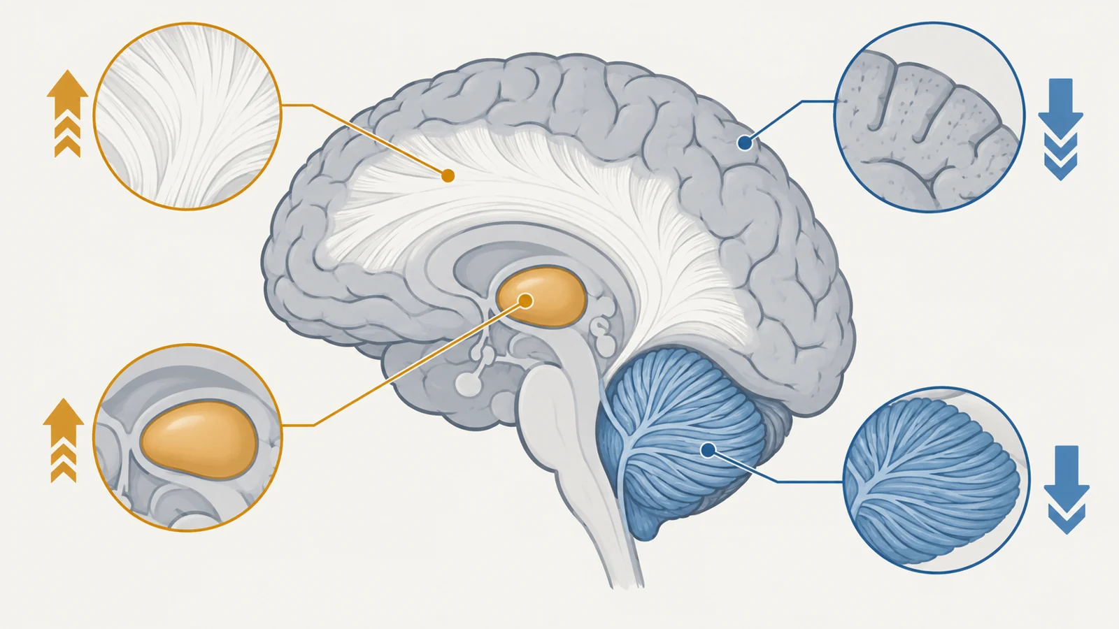 Four weeks of supplementation revealed different brain creatine responses