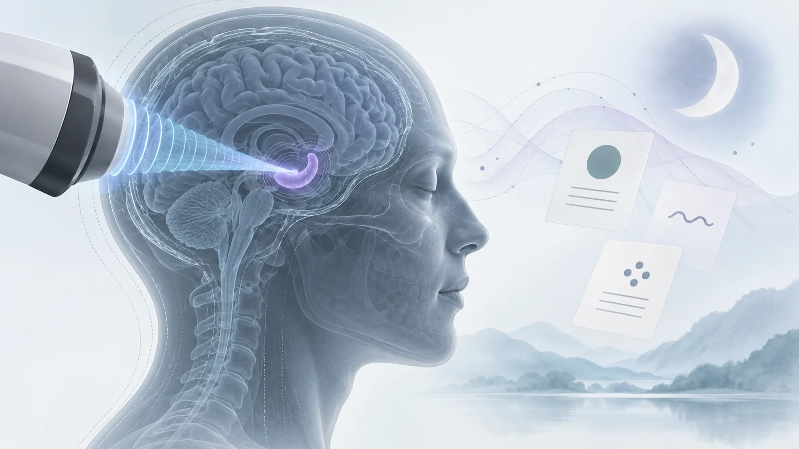 How a small human study will test brain ultrasound for sleep and memory