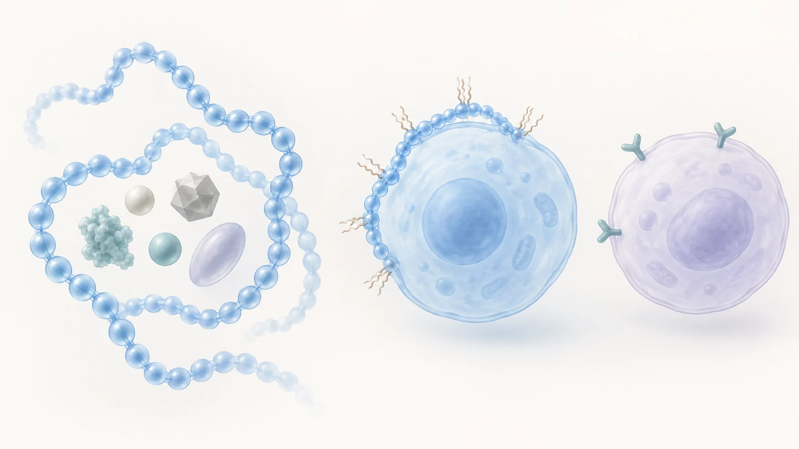 How hyaluronic acid could carry treatment and change how cells meet