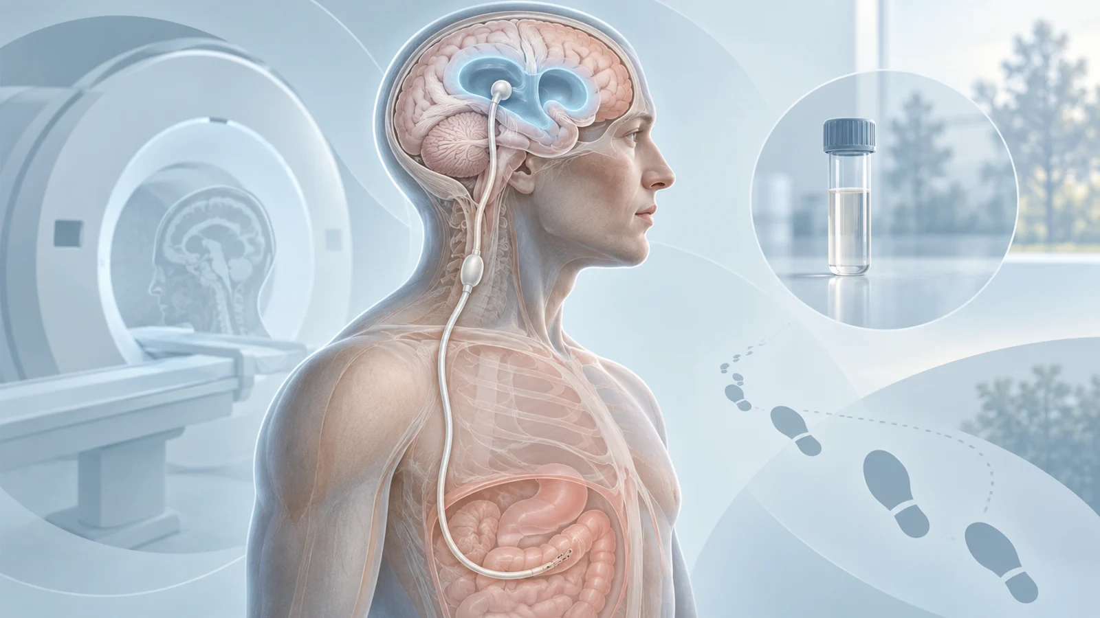 How brain changes may connect with walking after hydrocephalus shunt surgery