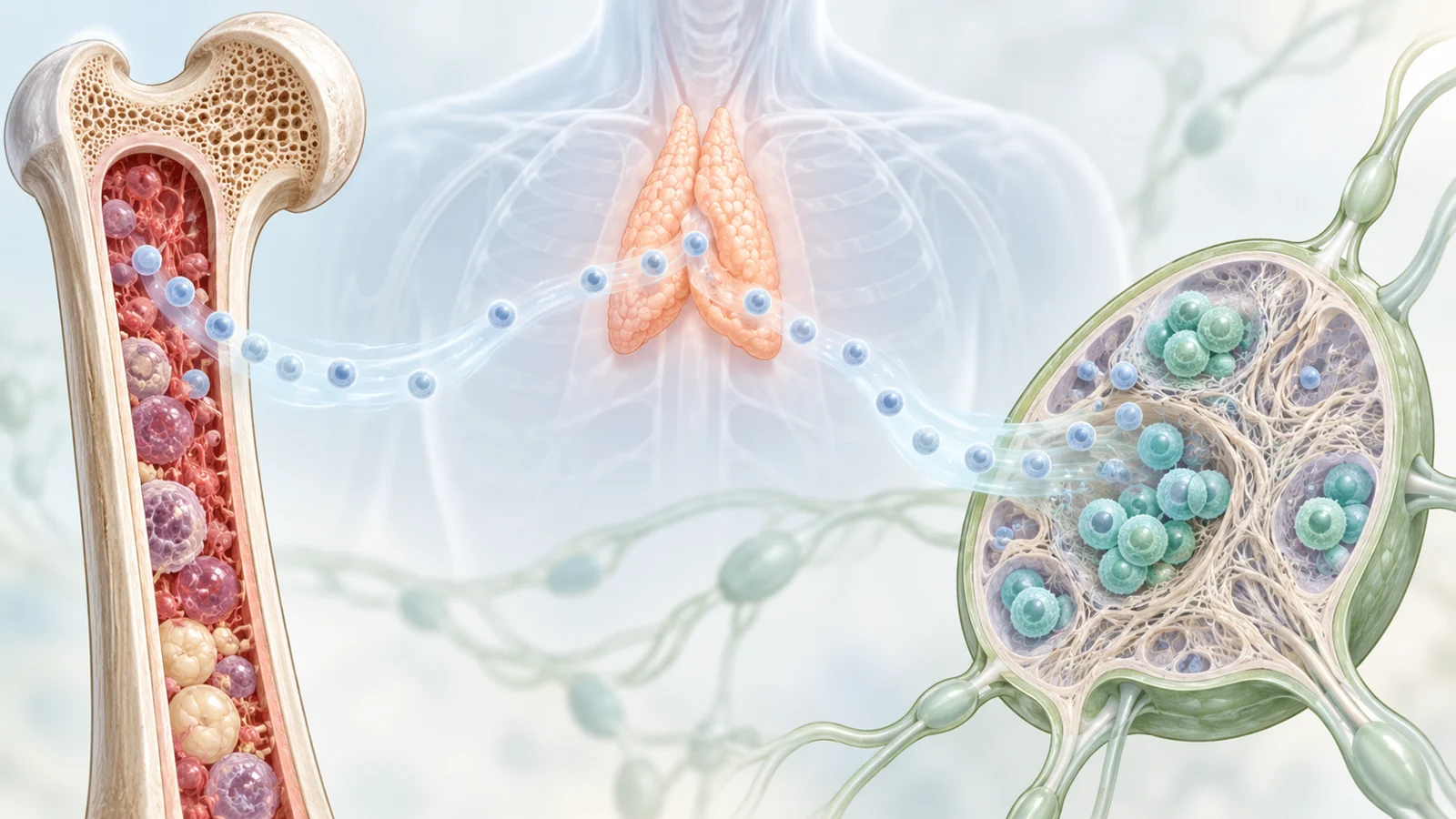 Aging immunity may need new cells and healthy support tissues