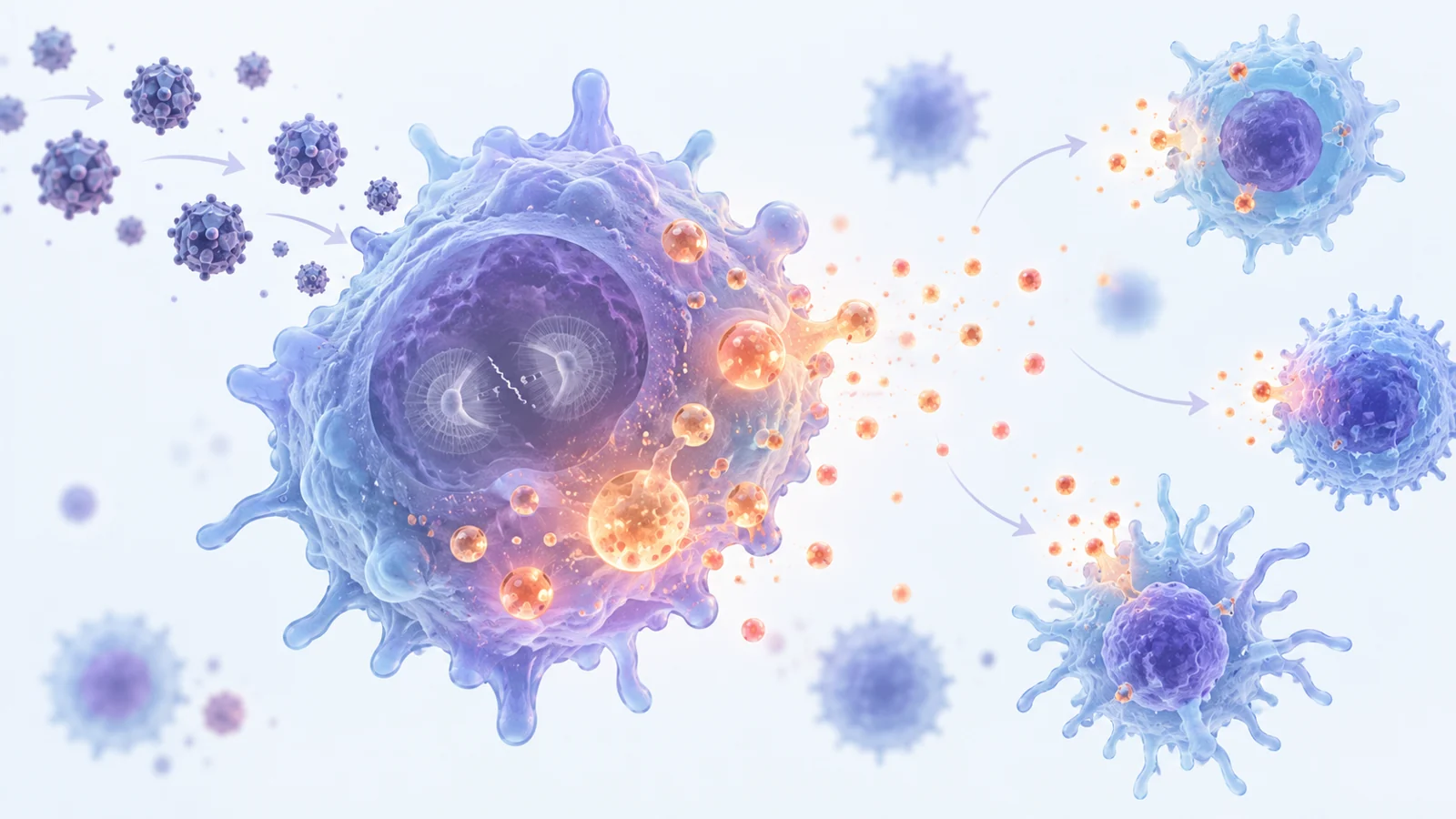 How aging defenses and persistent infections reshape immune cells