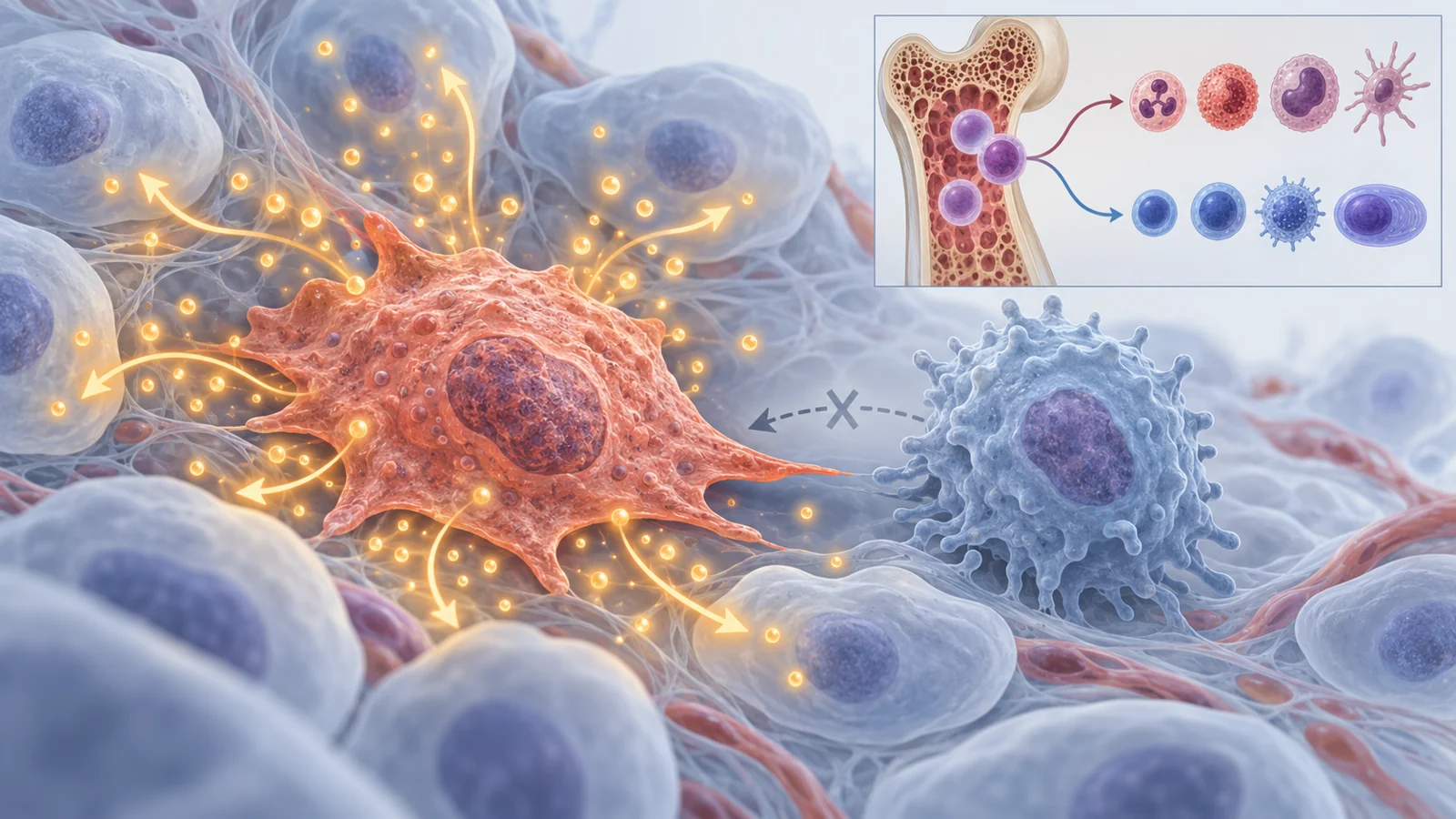 When aging immune defenses falter, inflammation can persist