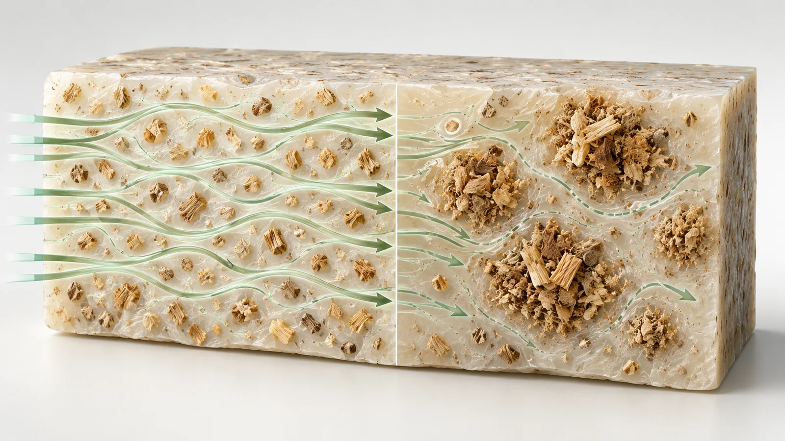 Why lignin and cellulose give biodegradable plastic mixed results